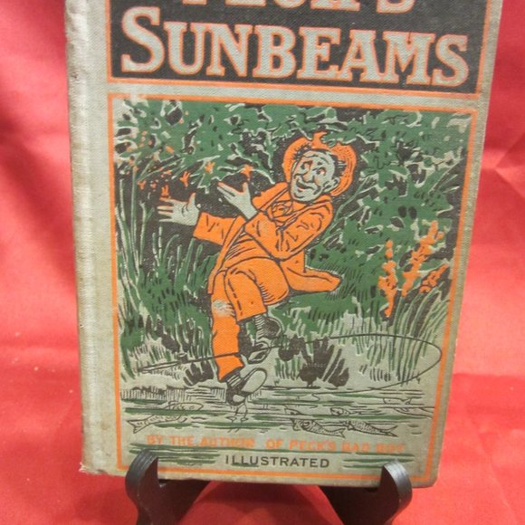 ANTIQUE 1900'S PECK'S SUNBEAMS, BY GEO W PECK, HC BOOK - Picture 2 of 8